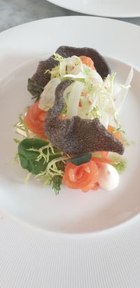 gerookte zalm met venkel